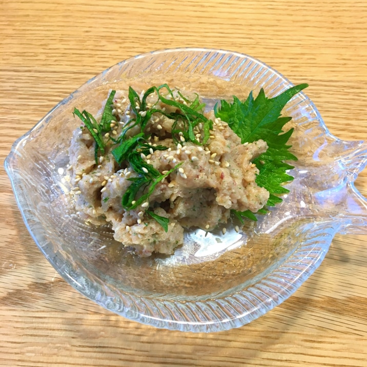白米がとまらない びんとろのなめろう風梅風味 レシピ 作り方 By Yukiiiiマミー 楽天レシピ